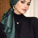 DARK GREEN MT-SATIN SILK