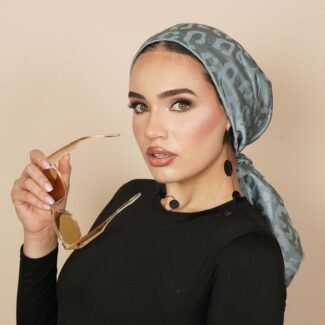 MINT LEOPARD MT-SATIN SILK