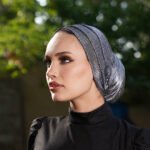 Silver Antique Plisse DB-SATIN LYCRA