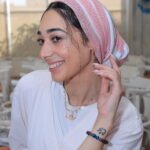 Raye white & Pink DB-CROCHET