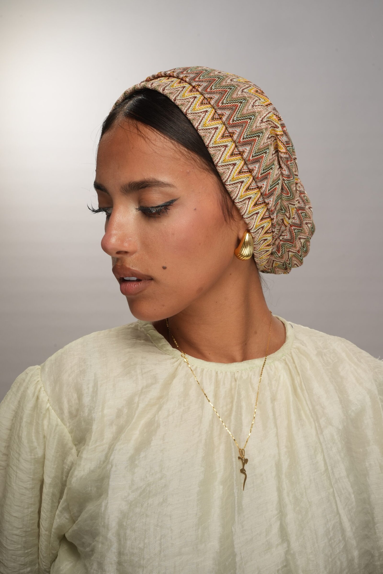 texture fabric amber turban