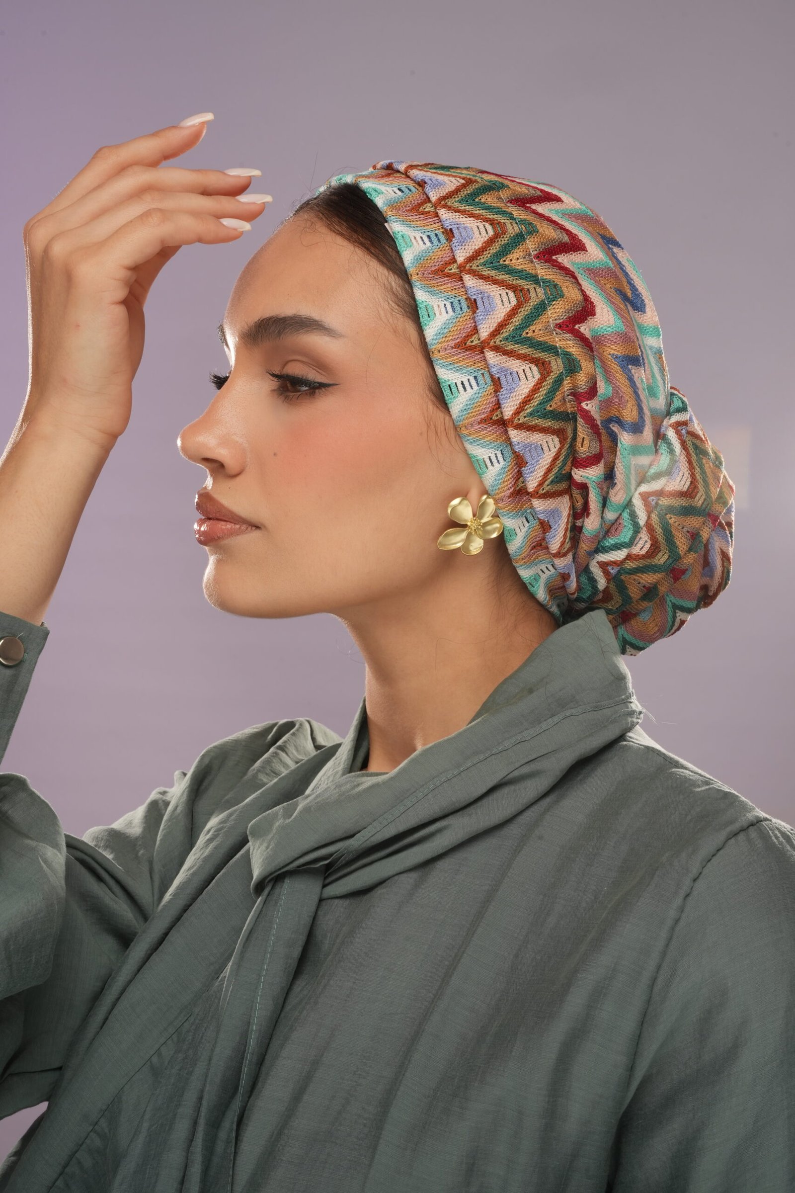 capri beach colors turban