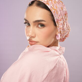 light colors mandala turban