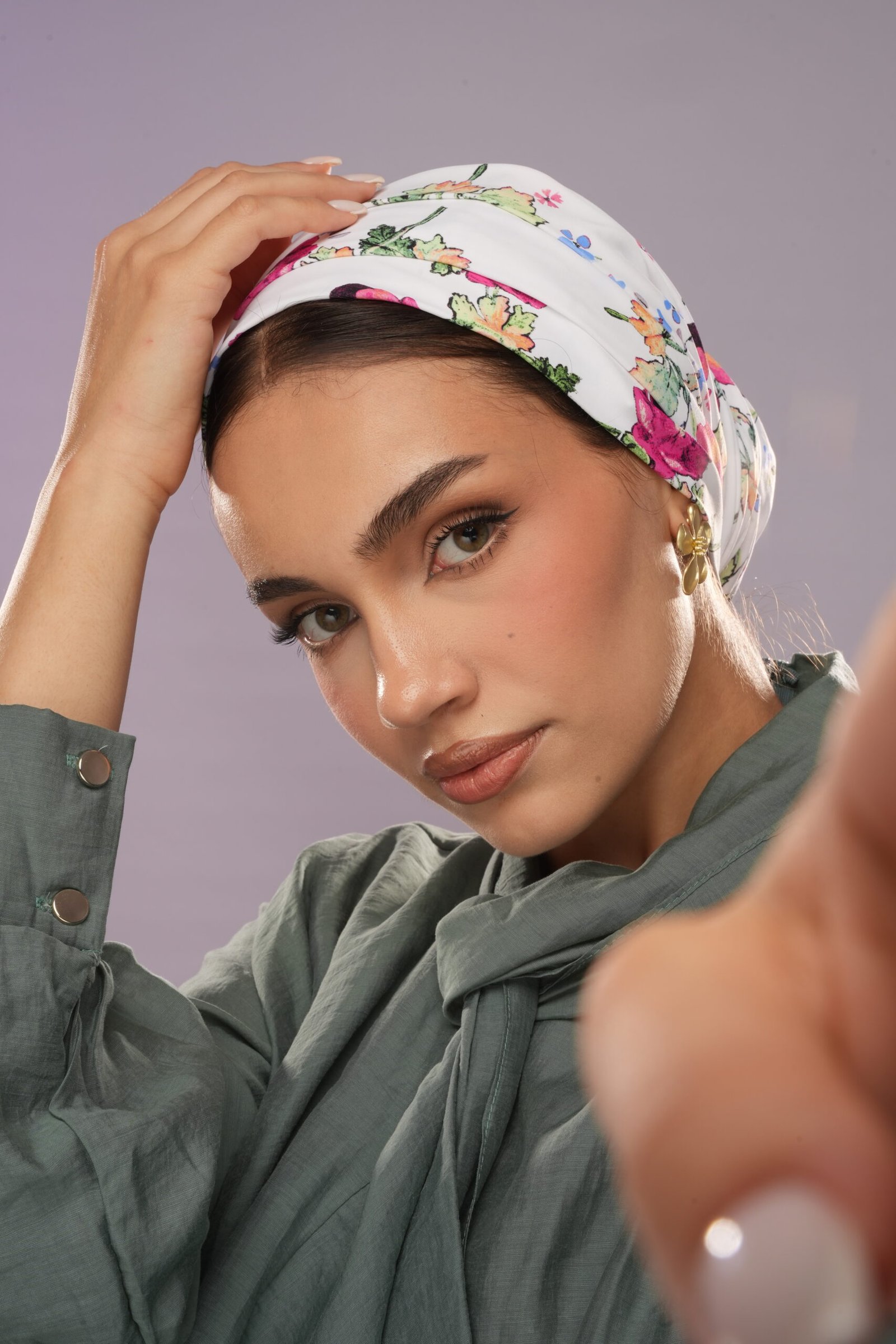 floral turban